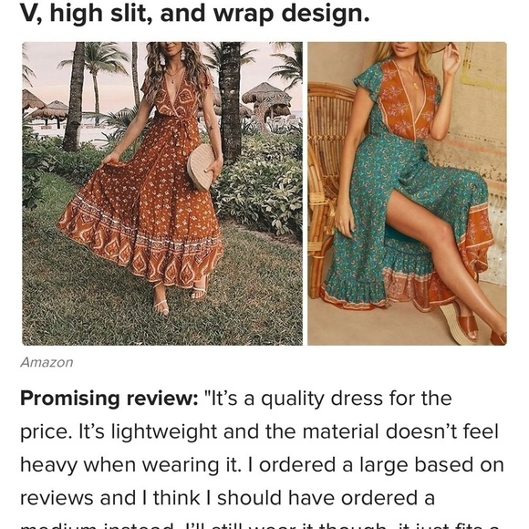 NWT BohoDeep V Neck Short Sleeves Maxi wrap Dress - Picture 8 of 10